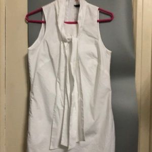 Banana Republic white midi dress Sz 0